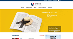 Desktop Screenshot of kulturkorea.org